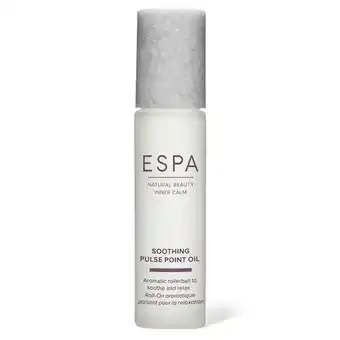 Lookfantastic Espa soothing pulse point oil 9ml aanbieding