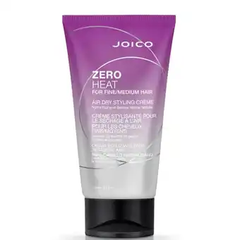 Lookfantastic Joico zero heat for fine-medium hair air dry styling crème 150ml aanbieding