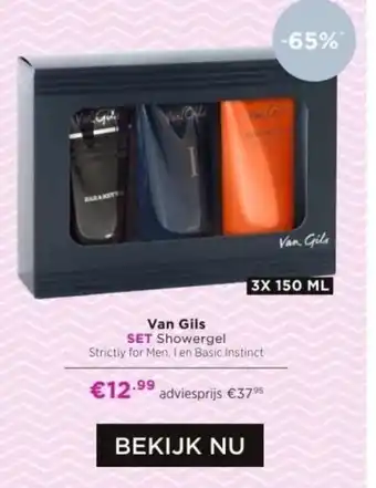 ICI Paris XL Van Gils SET Showergel aanbieding