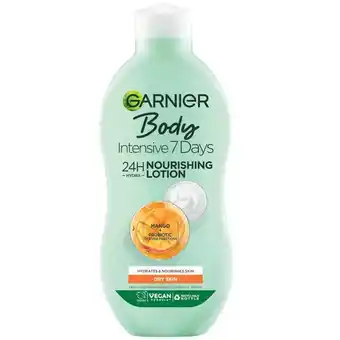 Lookfantastic Garnier intensive 7 days mango probiotic extract body lotion dry skin 400ml aanbieding