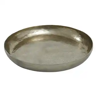 fonQ Ptmd blisse schaal - 40 x 40 x 4,5 cm - aluminium - goud aanbieding