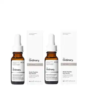 Lookfantastic The ordinary multi-peptide eye serum duo aanbieding