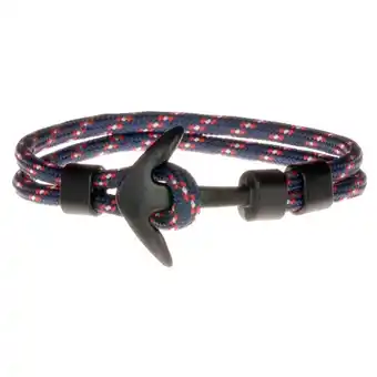 Lookinggoodtoday Lgt jwls lgt jewels anker armband zwart blauw rood aanbieding