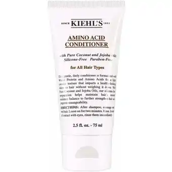 Lyko Kiehl's amino acid hair care conditioner 75 ml aanbieding