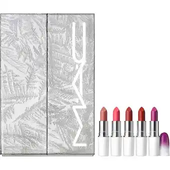 Lyko Mac cosmetics frostbitten kiss lustreglass lipstick x 5: fresh sh aanbieding