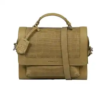 Maes & Hills Burkely icon ivy citybag-light green aanbieding