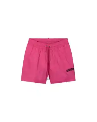 Malelions Malelions men boxer swimshort 2.0 - fuchsia/black aanbieding