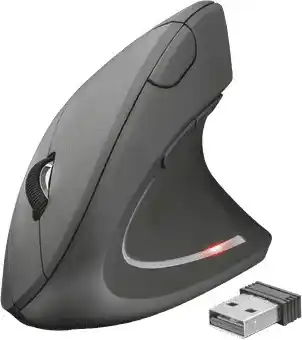 Coolblue Trust Verto Draadloze Ergonomische Muis aanbieding
