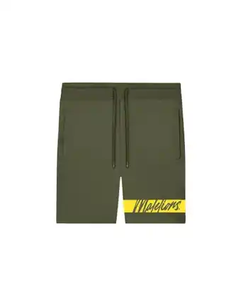 Malelions Malelions men captain short 2.0 - army/yellow aanbieding