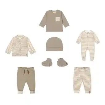 MamaLoes Babysjop Dirkje boys bio cotton maat 62 7-delige kledingset s48514s-31 w23 aanbieding