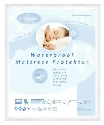 MamaLoes Babysjop Lorelli waterproof 60 x 120 cm matras beschermer 2007004 aanbieding