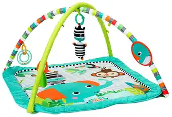 MamaLoes Babysjop Bright starts zig zag safari activity gym speelkleed k52039 aanbieding