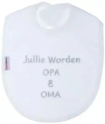 MamaLoes Babysjop Petit villain wit'jullie worden opa&oma'slab aanbieding