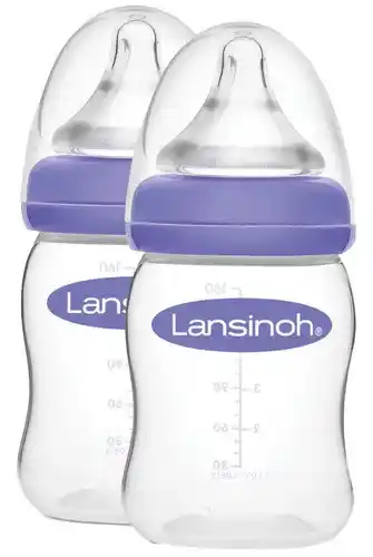 MamaLoes Babysjop Lansinoh 2 stuks 160 ml natural wave flesjes 75870 aanbieding