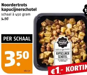 Poiesz Noordertrots kapucijnerschotel aanbieding