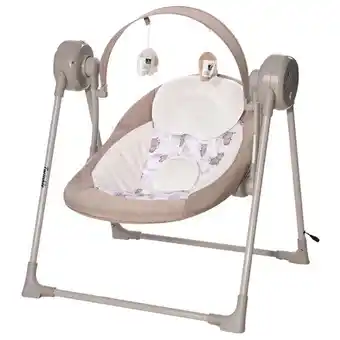 MamaLoes Babysjop Lorelli twinkle beige babyschommel 1009008-001 aanbieding