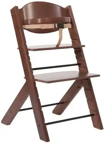 MamaLoes Babysjop Treppy walnut meegroei kinderstoel 1005 aanbieding