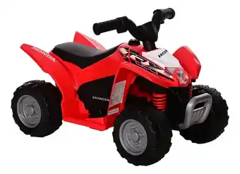 MamaLoes Babysjop Lorelli ride on car atv honda rood elektrische kinder quad 1043001-0001 aanbieding