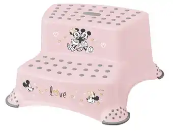 MamaLoes Babysjop Keeeper minnie mouse lichtroze 2 treden opstapje 1003258124700 aanbieding