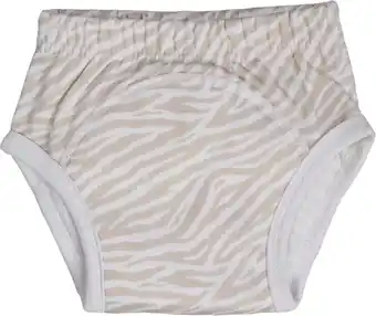 MamaLoes Babysjop Blush&blossom zebra 18-24m badstof oefenbroekje tr-bb443443 aanbieding