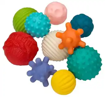 MamaLoes Babysjop Infantino go gaga textured multi ball set speelballetjes bk-316440 aanbieding