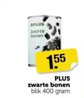 Coop Plus zwarte bonen aanbieding