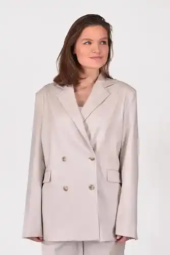 Marjon Snieders Loulou studios blazer new donau beige aanbieding