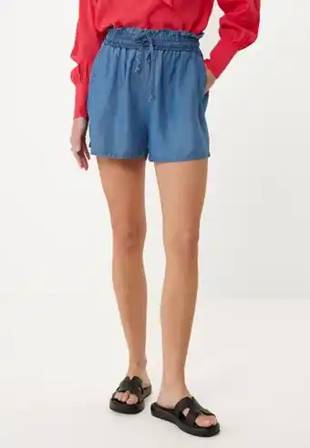 Mexx Mexx denim short blauw aanbieding