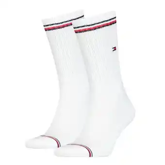 Modemania Tommy hilfiger men iconic sock white 2-pack-39/42 aanbieding