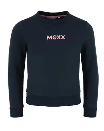 Mexx Mexx crew neck sweater navy aanbieding