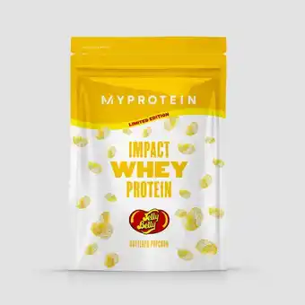 Myprotein Myprotein impact whey protein - 1kg - jelly belly - geboterde popcorn aanbieding