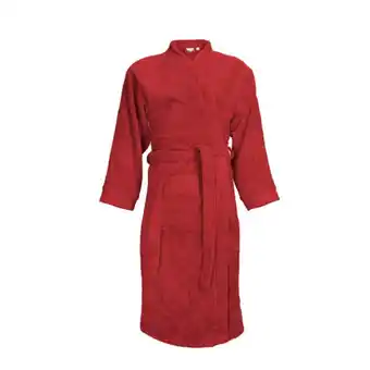 Modemania The one towelling the one badjas zonder capuchon 340 gram rood-xxl/xxxl aanbieding