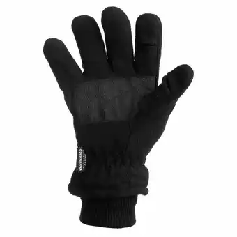 Modemania Heatkeeper thermo handschoenen thinsulate/fleece zwart-s/m aanbieding