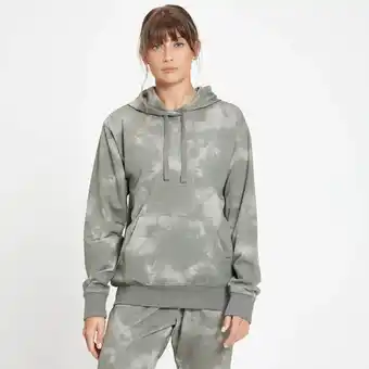 Myprotein Mp coosure tie-dye hoodie voor dames - stormgrijs - xs aanbieding