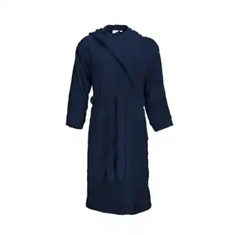 Modemania The one towelling the one badjas met capuchon 420 gram donker blauw-xxl/xxxl aanbieding