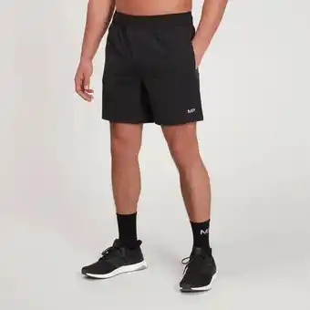 Myprotein Mp men's graphic running shorts - black - xs aanbieding