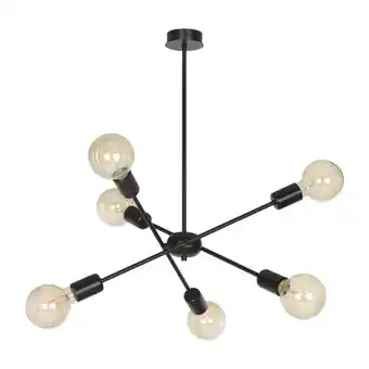 NADUVI Naduvi collection 6-lichts hanglamp atom aanbieding