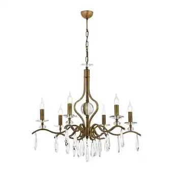 NADUVI Lumos hanglamp cristopher 6-lichts aanbieding