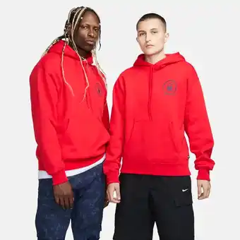 Nike Nike sb skatehoodie van fleece - rood aanbieding