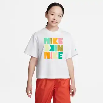 Nike Nike sportswear t-shirt voor meisjes - wit aanbieding