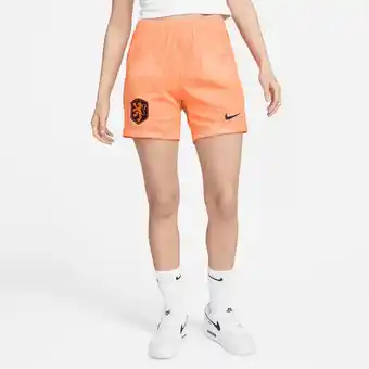 Nike Nike nederland 2023 stadium thuis dri-fit voetbalshorts voor dames - oranje aanbieding