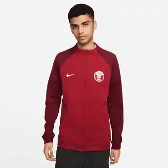 Nike Nike qatar academy pro knit voetbaljack voor heren - rood aanbieding