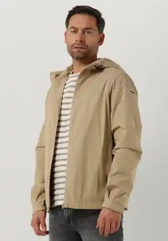 Omoda Anerkjendt heren jassen akper stick pocket jacket - beige aanbieding