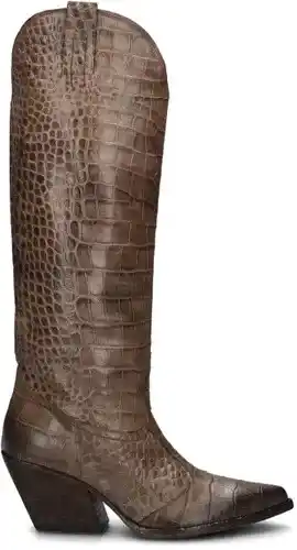 Omoda Elena iachi dames cowboylaarzen e2521 - taupe aanbieding