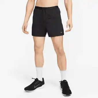 Nike Nike dri-fit adv run division hardloopshorts met binnenbroek voor heren (10 cm) - zwart aanbieding