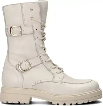 Omoda Wysh meisjes veterboots karlie - beige aanbieding