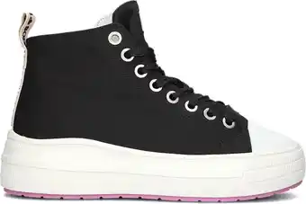 Omoda Scotch & soda dames hoge sneakers iris - zwart aanbieding