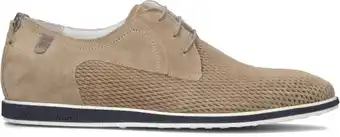 Omoda Floris van bommel heren veterschoenen sfm-30220 - bruin aanbieding