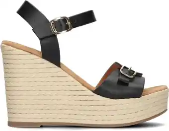 Omoda Unisa dames sandalen melao - zwart aanbieding