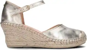 Omoda Fred de la bretoniere dames espadrilles 153010286 - goud aanbieding